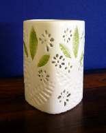 Square Green Leaf H 110mm