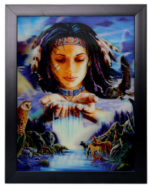 Iconic 3D 44x34cm - Goddess of the Wild 2