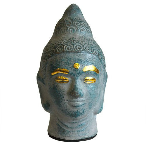 Antique Buddha Head - Grey