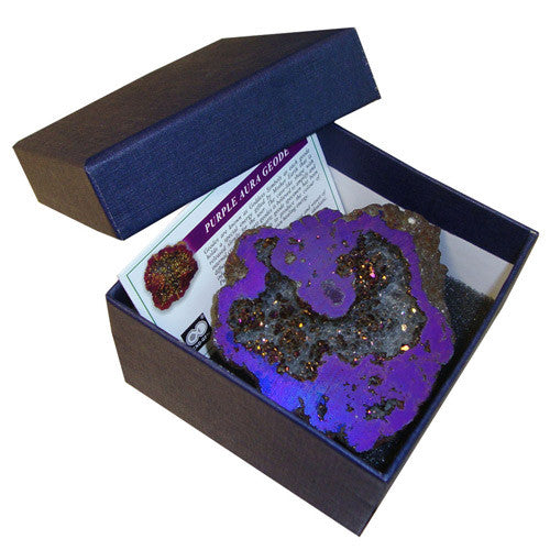 Aura Geode - Purple