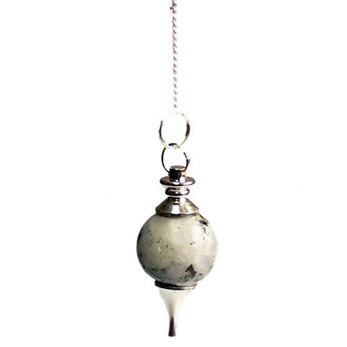 Rainbow Moonstone Sphere Pendulum