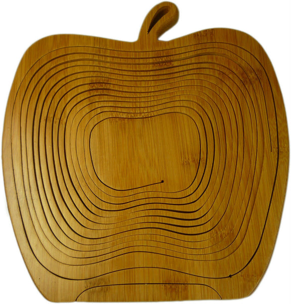 Bamboo Fruit Basket  - Apple