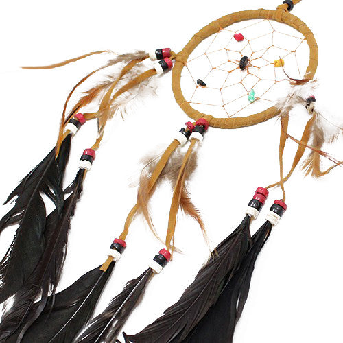 6xBali Dreamcatchers - Medium Round - Cream/Coffee/Choc