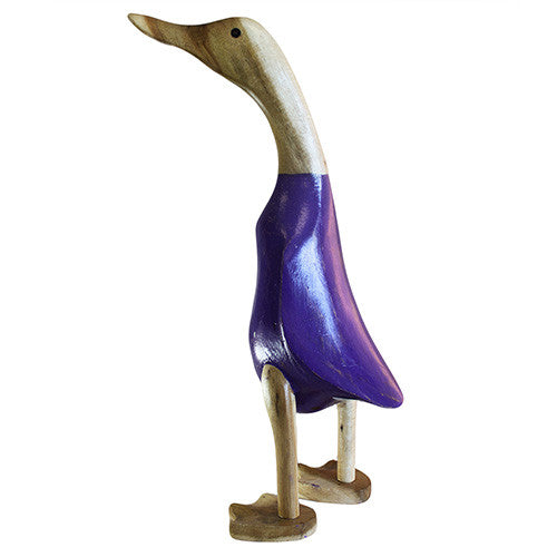 Large Bamboo Root Duck - Lavender