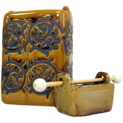 Square Coffee Cauldron Oil Burner