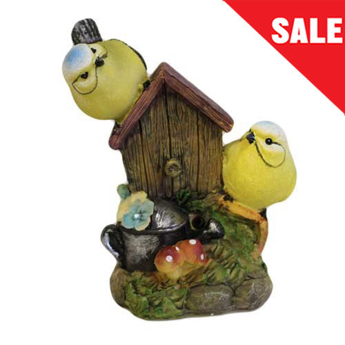 Tweet Alert - Two Birds on Bird House