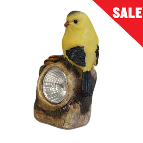Solar Light - Yellow Bird