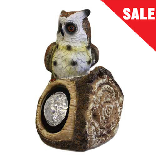 Solar Light - Large Owl