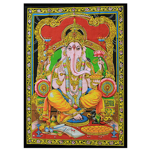 Indian Wall Art Print - Ganesh