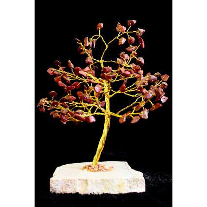 Red Jasper Gemstone Tree (160 Stone)