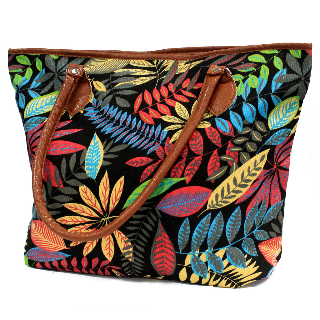 Jungle Bag - Tote Shopping - Black/Orange