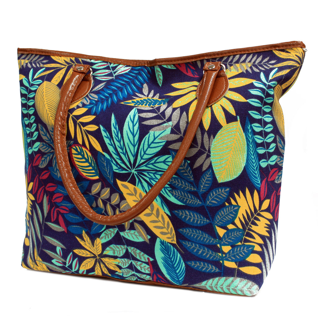 Jungle Bag - Tote Shopping - Blue/Teal
