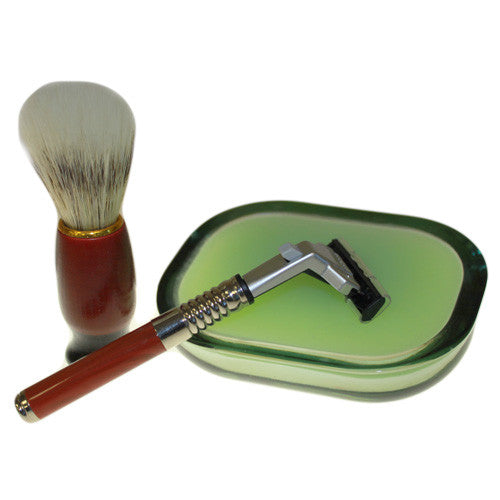 Old School Shaving Kit - Peppermint & Teatree