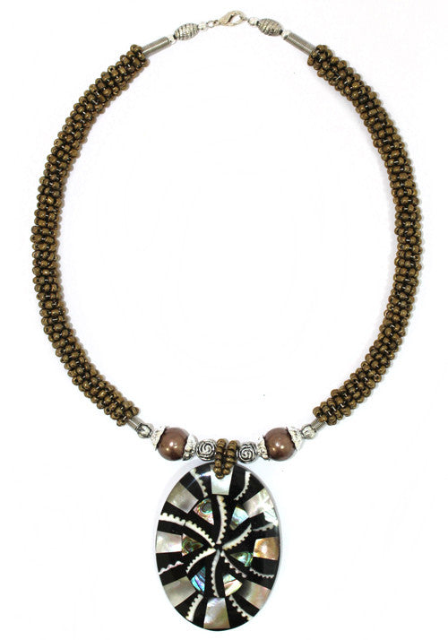 Shell Necklace - Gold