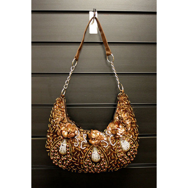 Retro Shimmy Bag - Chocolate