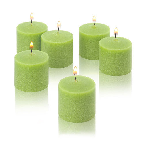 1x pack of 12 Scented Votive Candles - Apple