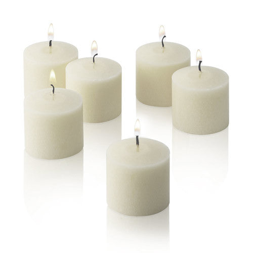 1x pack of 12 Scented Votive Candles - Fresh Linen