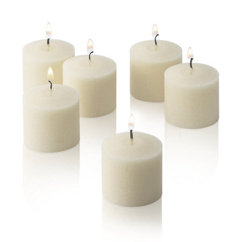 1x pack of 12 Scented Votive Candles - Coconut