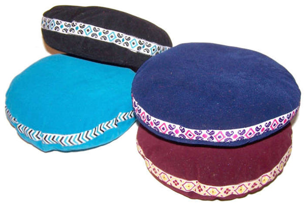 Velvet Singing Bowl Cushion - Approx 7cm