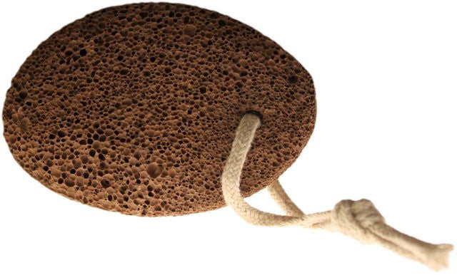 Volcanic Lava Foot Stone -Oval Shape