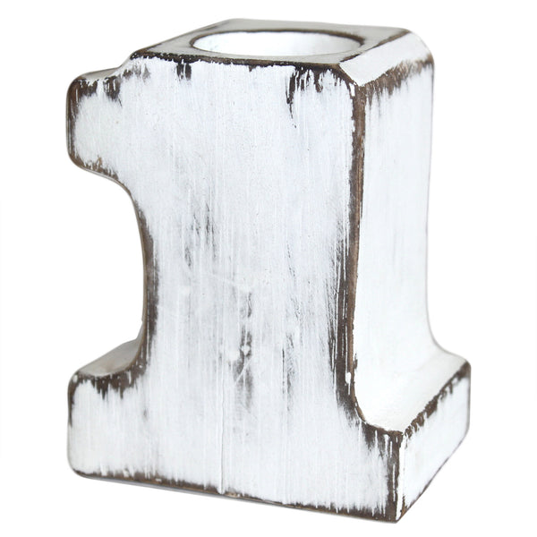 Wooden Birthday Number Candle Holder - No. 1